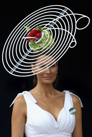 Illustration for article titled Hats Off At Ascot